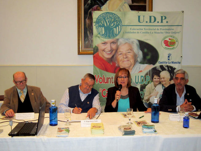 Imagen: Jornada de la UDP regional sobre los malos tratos a las personas mayores