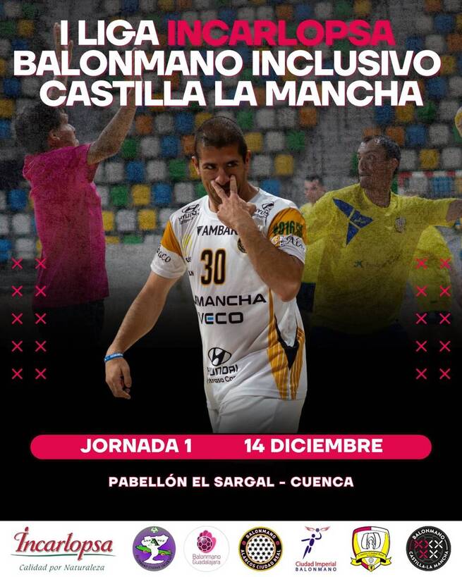 Alarcos y Caserío representarán a Ciudad Real en la primera Liga regional de Balonmano Inclusivo