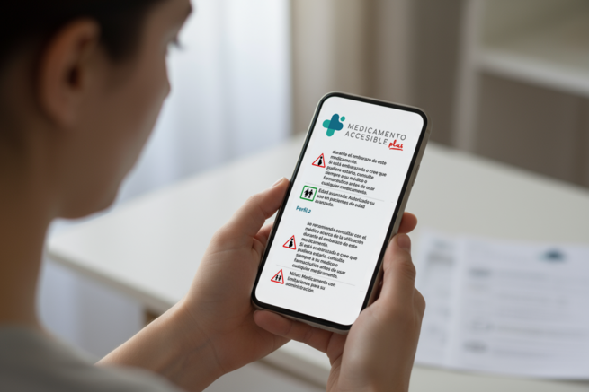 La app ‘MEDICAMENTO ACCESIBLE Plus’  incorpora nuevos pictogramas y alertas para facilitar la información sobre medicamentos a personas mayores o con discapacidad