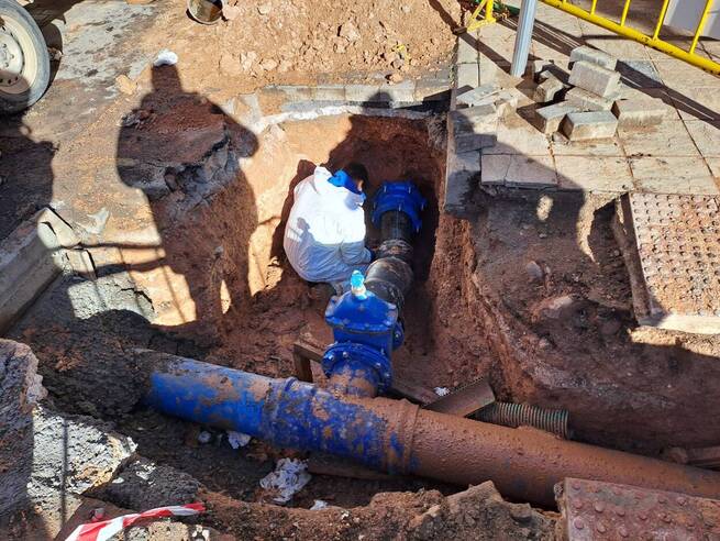 El Ayuntamiento de Bolaños y Aqualia supervisan el avance del Plan de Inversiones en infraestructuras hidráulicas