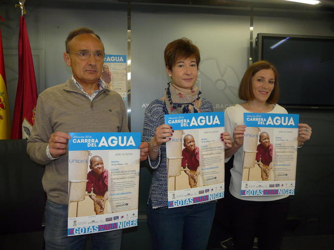 Imagen: El próximo sábado día 14 de mayo se celebrará en Albacete la V Carrera del Agua por UNICEF 