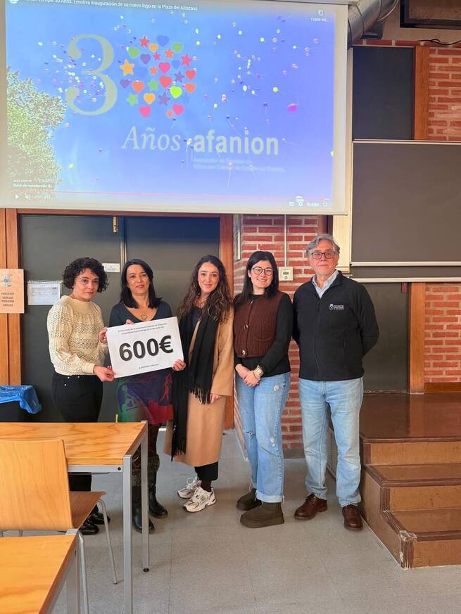 Estudiantes de la UCLM muestran su cara más solidaria con AFANION