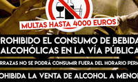 La Ordenanza municipal de Convivencia y Ocio saludable prohíbe en Alcázar el consumo de bebidas alcohólicas en la calle y 