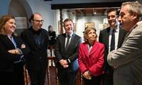 Page y Martín inauguran la remodelación del Museo Fundación Gregorio Prieto