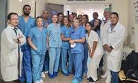 Profesionales de Traumatología del Hospital Santa Bárbara de Puertollano realizan una intervención ortopédica de alta complejidad