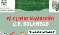 El IV Clinic Navideño del C.D. Bolañego se llevará a cabo un año más para celebrar la navidad con mucho deporte