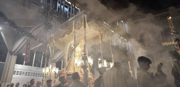 100 años después la Virgen del Prado hace parada en la Plaza Mayor en su recorrido por las calles de Ciudad Real