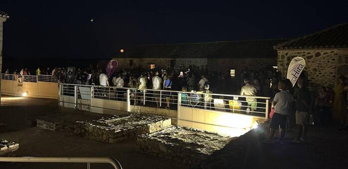 Más de 400 personas han participado en la observación astronómica organizada por la Diputación de Toledo en Santa María de Melque