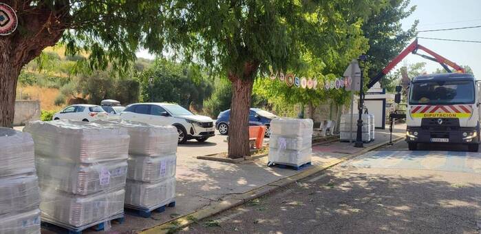 La Diputación de Toledo envía camiones de agua potable a Navalmoralejo y La Estrella tras incendio forestal