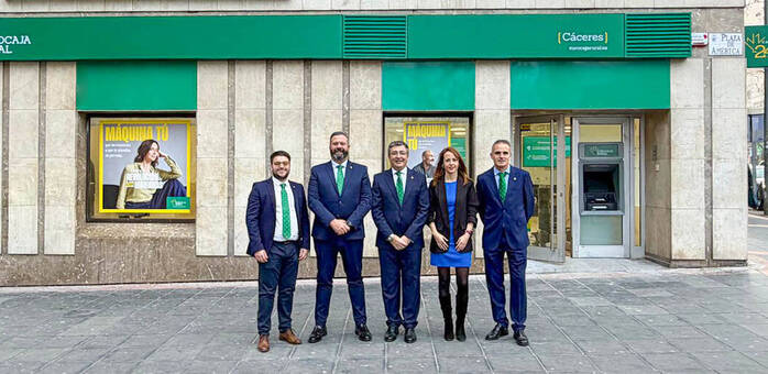 Eurocaja Rural abre su primera oficina en Extremadura con una apuesta por la banca cercana en Cáceres