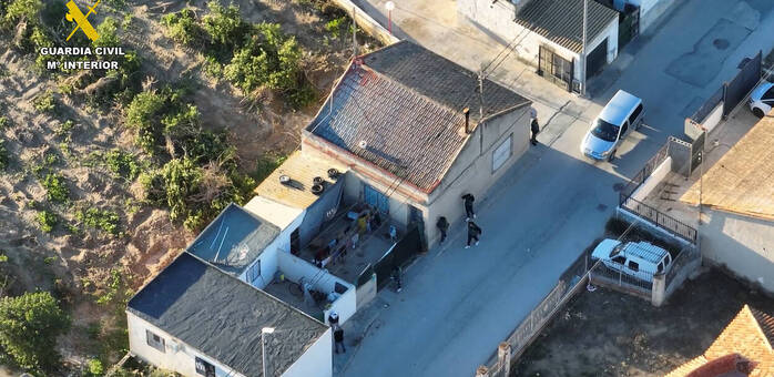 La Guardia Civil desmantela una organización criminal especializada en robos violentos en seis provincias