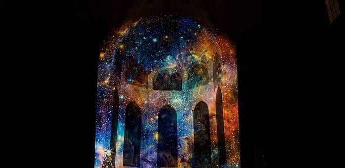 Albacete proyecta un videomapping navideño en el ábside de la Catedral con cinco pases diarios de entrada libre