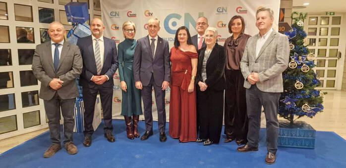 Rocío Zarco elogia a Ciudad Noticias por su labor periodística en la Noche Solidaria de Puertollano