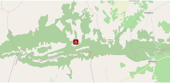 Hallan muerto a un piloto de 41 años tras estrellarse su avioneta en una dehesa de Toledo