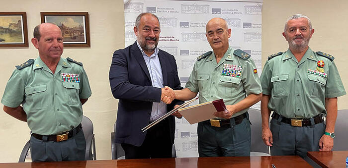 La UCLM colaborará con la Guardia Civil en actividades de investigación