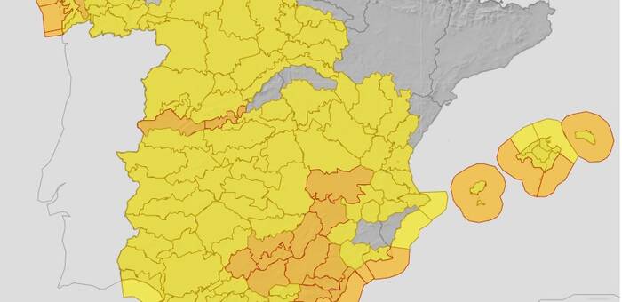 Castilla-La Mancha se prepara para un temporal atlántico con lluvias persistentes y vientos intensos