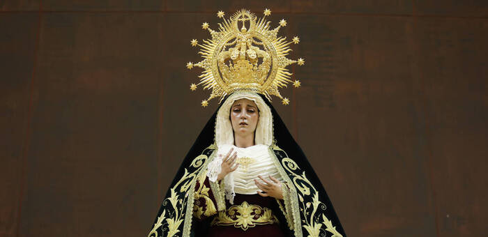 Toledo incorpora un nuevo paso a la Semana Santa de la ciudad, la imagen de la Virgen de la Esperanza en su Soledad