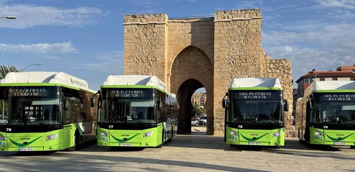 Ciudad Real completa la renovación de su flota de autobuses urbanos con cuatro vehículos de gas GLP