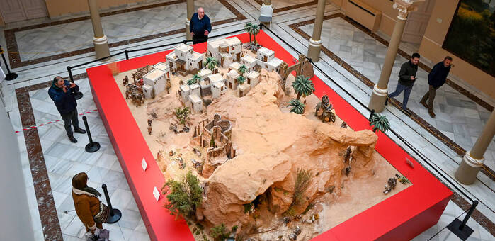 Más de 36.600 personas han visitado el belén monumental de la Diputación de Ciudad Real