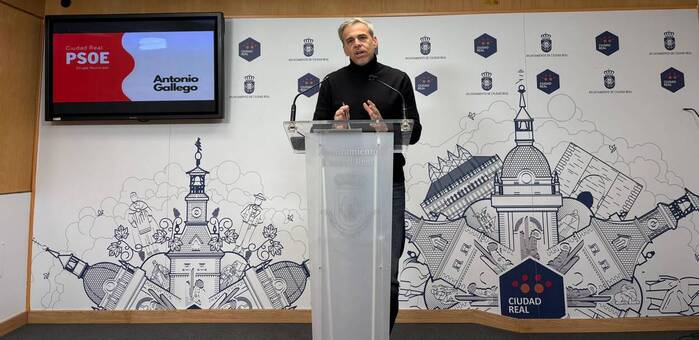 El PSOE tilda el presupuesto municipal de Ciudad Real de "inflado con deuda y aprobado con apoyos cuestionables"