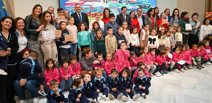 La Diputación de Ciudad Real entrega los premios del concurso de redacción ilustrada sobre valores constitucionales