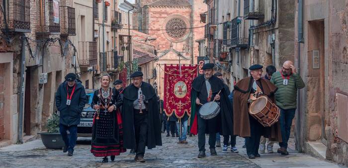 Sigüenza conmemora la festividad de su patrón San Vicente con los ritos tradicionales de su cofradía centenaria