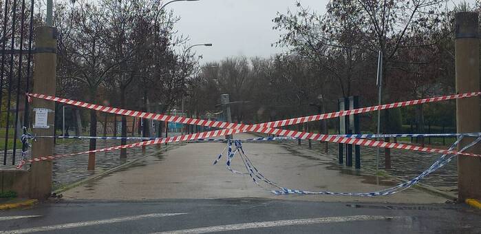 Ciudad Real mantiene cerrados todos sus parques tras registrar 114 incidencias por el temporal