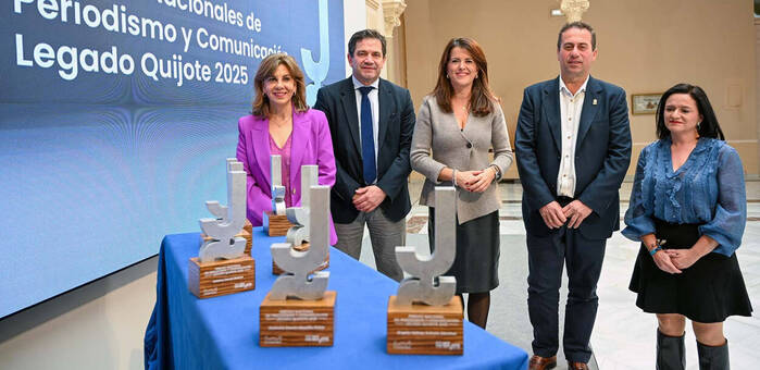 Siete referentes del periodismo español recibirán los primeros Premios Legado Quijote en Ciudad Real