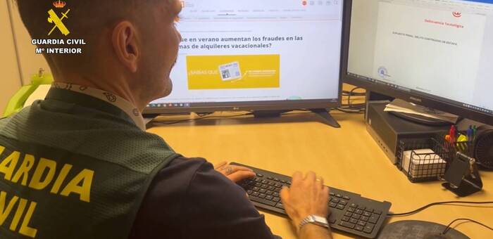 Investigada una mujer por una estafa con falsos alquileres vacacionales en internet