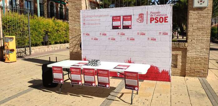 El PSOE de Pozuelo de Calatrava agradece la solidaridad de los pozueleños y pozueleñas con los afectados por el volcán de La Palma