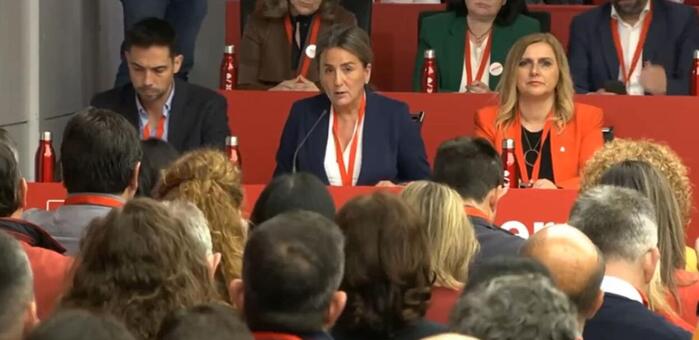 Milagros Tolón, en el Comité Federal del PSOE: “No debemos consentir que el insulto y la calumnia formen parte del juego democrático, no todo va en el cargo”