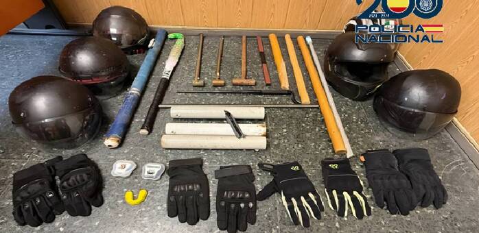 La Policía Nacional detiene a 162 personas por violencia en el fútbol durante la primera mitad de la temporada