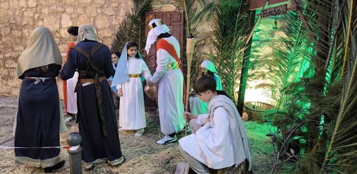 El Perchel de Ciudad Real celebra su primer Belén Viviente con fines solidarios