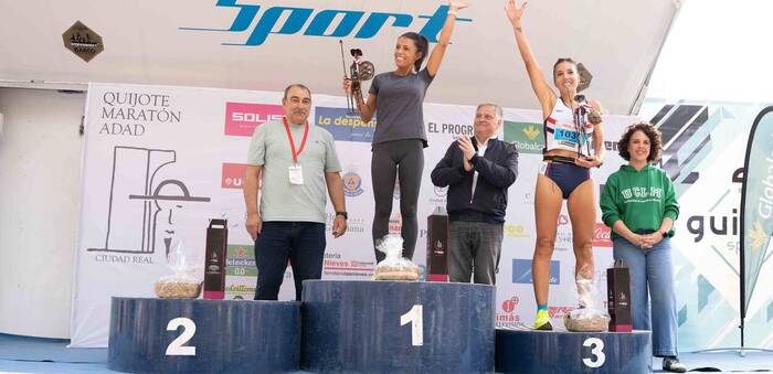 Juan Gimeno y Gemma Arenas coronan el Quijote Maratón de Ciudad Real con récord de participación