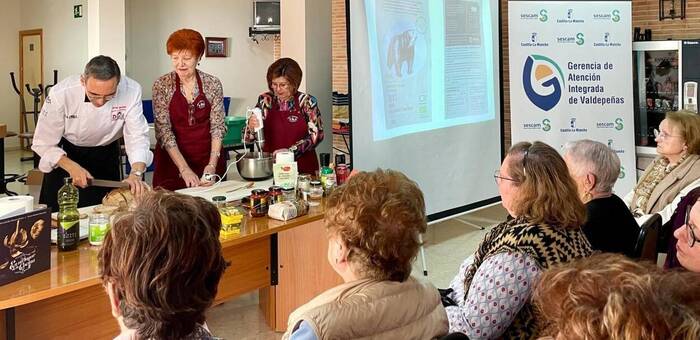 Más de 500 personas participan en los talleres de alimentación saludable organizados por la Gerencia de Atención Integrada de Valdepeñas
