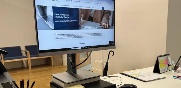 Castilla-La Mancha estrena un portal digital para consultar pagos y trámites de Tesorería