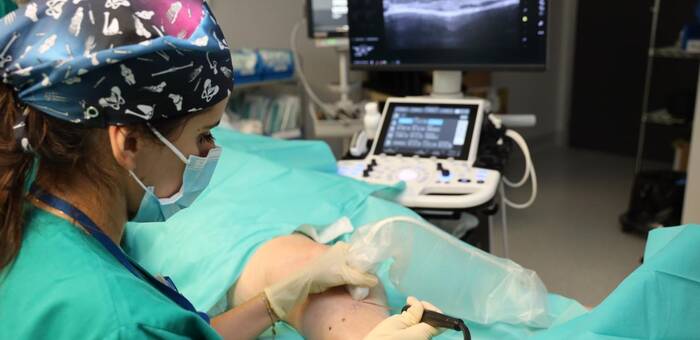 El Hospital de Toledo aplica por primera vez en España una técnica pionera contra el dolor y la espasticidad