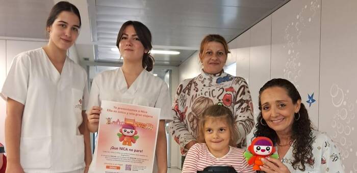 La campaña ‘El Viaje de Nica’ llega a los hospitales públicos de Castilla-La Mancha para dar a conocer el proyecto Únicas