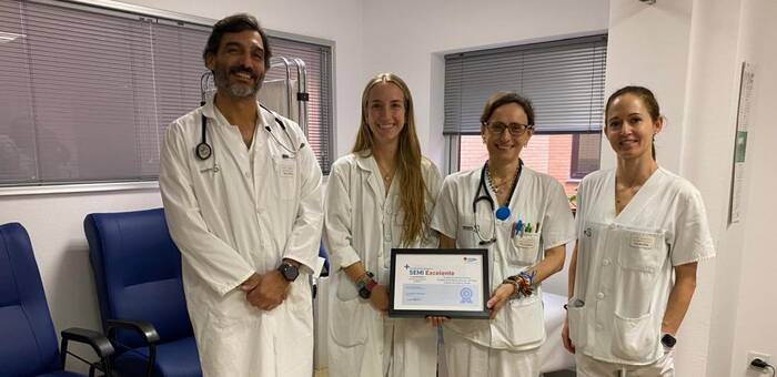 La Unidad Multidisciplinar de Insuficiencia Cardiaca del Hospital de Talavera, acreditada como Excelente por su calidad en el seguimiento de pacientes crónicos con esta patología