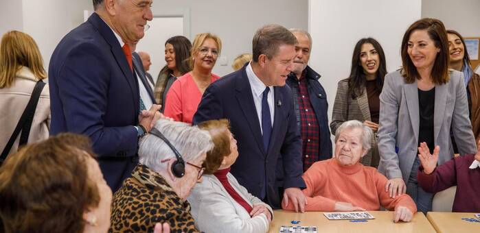 García-Page anuncia 20 nuevos centros para mayores en Castilla-La Mancha durante la inauguración del complejo de Tarancón