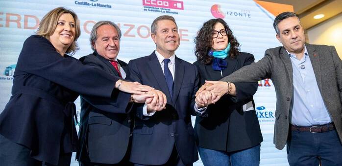 Castilla-La Mancha firma el Pacto Horizonte 2030 con 15.800 millones para transformar la región