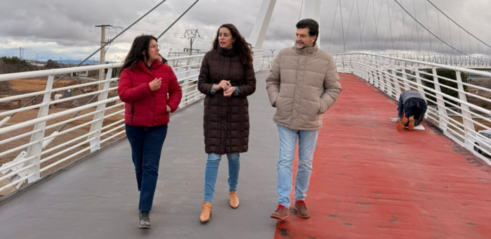 La Junta exige a la empresa constructora que repare las deficiencias de la pasarela entre Ciudad Real y Miguelturra