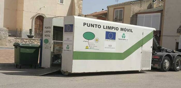 La provincia de Albacete refuerza su red de Puntos Limpios Móviles con vehículos 100% eléctricos