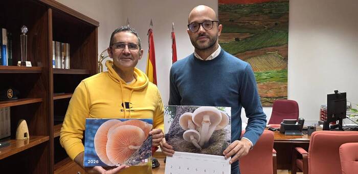 La Diputación de Albacete dedica su calendario 2026 a la riqueza micológica de la provincia