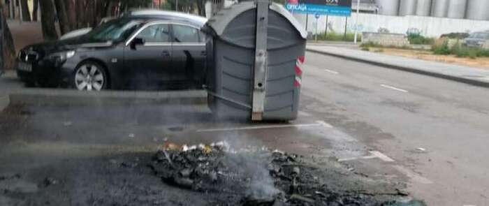 La policía de Alcázar de San Juan alerta de los incendios intencionados de los contenedores de basura