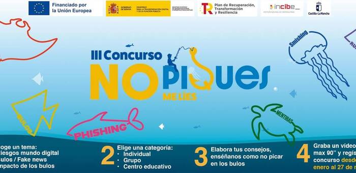 El Gobierno de Castilla-La Mancha promueve una nueva edición del concurso ‘No me Líes’ para luchar contra los riesgos en el mundo digital, la desinformación, bulos y fake news