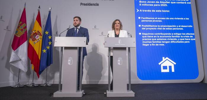 Castilla-La Mancha convoca por tercera vez el Bono de Alquiler Joven, dotado de ocho millones de euros 