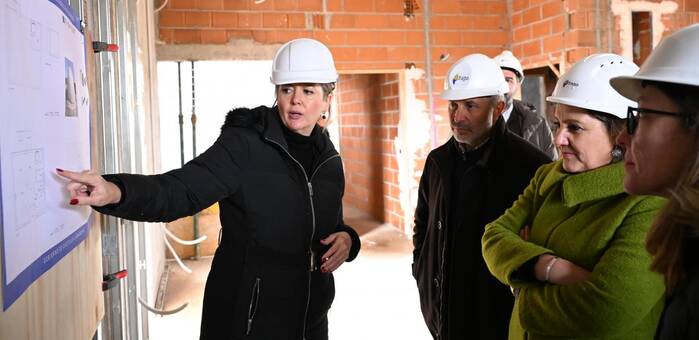 El Observatorio Astronómico de Piedrabuena alcanza una ejecución del 50 por ciento y se sumará en primavera a la Red de Miradores de la región