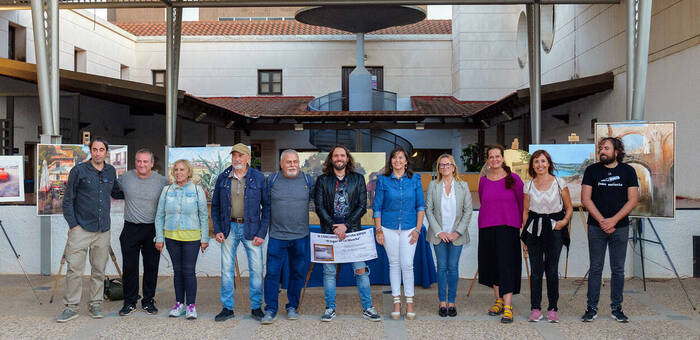 Argamasilla de Alba revive su tradición pictórica con el IX Concurso de Pintura Rápida "El lugar de La Mancha”