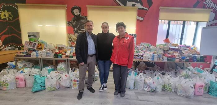 El Halloween solidario de Valdepeñas recauda 4.000 euros en alimentos para Cruz Roja y Cáritas